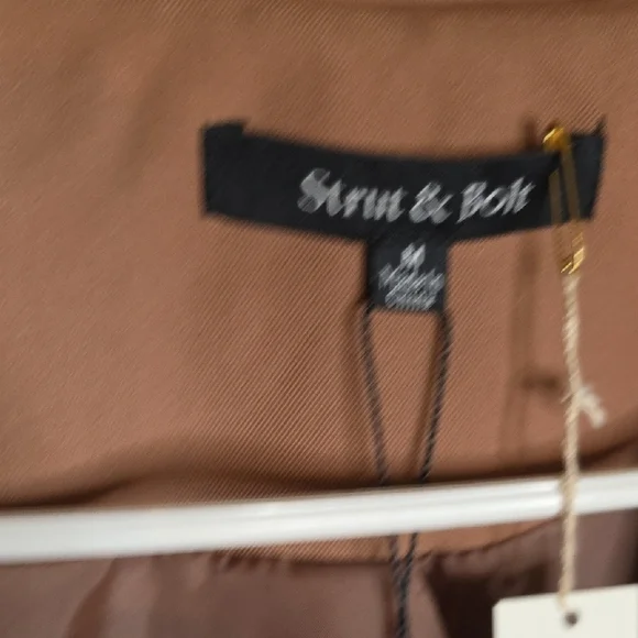 Strut & Bolt Western Brown Fringe Blazer Size Medium- Nwt!! - Picture 6 of 6